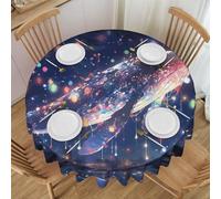 PHAYAH Young of Fishes Nappe ronde en dentelle 152,4 cm pour restaurant, pique-nique, buffet, intérieur et extérieur