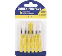 Phb Plus Mini-Dental Brush-Tynex Fibres-Yellow-6 Brushes Per Unit