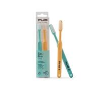 PHB Time To Care Pack Brosse à Dents Medium 2 Unités