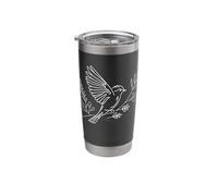 Phœbe Linéaire Observateur d'Oiseaux Gobelet isotherme en acier inoxydable double paroi