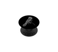Phœbe Linéaire Observateur d'oiseaux PopSockets PopGrip Adhésif