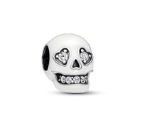 PHCLASY Glow-in-the-dark Sparkling Skull Charms Bead Compatible Pour Européen Bracelets et Colliers Charm et Perles Pour Femme