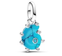 PHCLASY L'escargot Bleu Charm Perles Pour Bracelets et Colliers Charms en Anniversaire Cadeau de Bijoux Pour Femmes