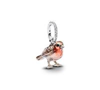 PHCLASY Oiseau Dangle Charms-Femme Pendentif Compatible pour Européen Bracelets