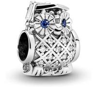 PHCLASY Owl Graduation Cap Diplôme Charms Pendentif Breloque Compatible Pour Bracelets 2025 Graduation Cadeaux Pour les Femmes