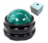 PHCOMRICH Boule de massage manuelle - Masseur et appareil de thérapie pour douleurs musculaires, massage corporel, tissus profonds, raideurs, douleurs articulaires, soulagement du stress (Vert)