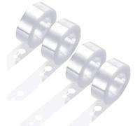 PHCOZY 4 Pcs Bande de Ballon Arche Kit Trou Double Chaîne de Ballon et Trou Unique Chaîne de Ballon et Points de Colle de Ballon Guirlande de Ballons pour DIY Fêtes Mariages Anniversaires