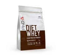 PhD Nutrition Diet Whey Protéine en poudre 1kg Chocolat belge - Poudre pour accompagner un régime, avec 20g de protéines par portion, Informed Protein (l’aspect de l’emballage peut varier)