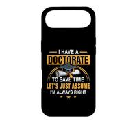 PHD : J'Ai Un doctorat, gagnez du Temps, supposons Simplement Que J'Ai Obtenu Mon diplôme Coque pour iPhone Air
