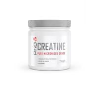 PhD Nutrition Créatine Monohydrate Poudre 250g - Créatine micronisée pour augmenter la performance physique lors de l’entraînement de force explosive, sans additifs