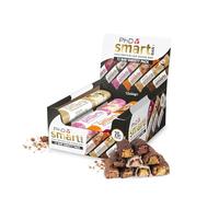 PhD Nutrition Smart Bar Barre Protéinée 12 x 64g Assortiment de Saveurs - Encass protéinée riche avec 20g de protéines et peu de sucre, barre adaptée aux macros