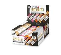 PhD Nutrition Smart Bar Barre Protéinée 12 x 64g Assortiment de Saveurs - Encass protéinée riche avec 20g de protéines et peu de sucre, barre adaptée aux macros