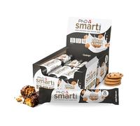 PhD Nutrition Smart Bar Barre Protéinée Cookies & Crème 12 x 64g - Snack Haute Protéine avec 22g de protéines et peu de sucre, Barre protéinée macro-friendly