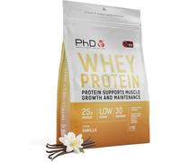 PhD Nutrition Whey Protein 1kg Vanille - Poudre de protéines riche en protéines