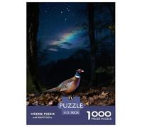 Pheasant commun Puzzle 1000 Pièces Apprentissage Créatif Jeunes Oiseau Activité De Détente Objet D’Art 38x26cm/1000pcs