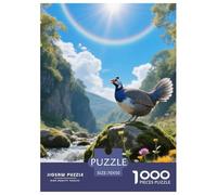 Pheasant perlePuzzle 1000 Pièces pour Artisans Créatifsoiseau Défi Apaisant Pièce Artistique Intérieure 70x50cm/1000pcs