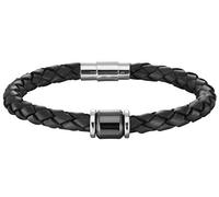 Phebus - 35/0747-N - Bracelet Homme - Cylindre - Acier Inoxydable - Céramique - Noir - 19 cm