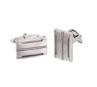 Phebus - 85/0012 - Boutons de Manchette Homme - Acier Inoxydable - Fil Torsadé