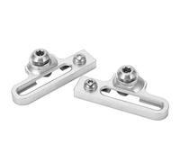 Phefop 2 Pièces Allog en Aluminium Cike C étendent Le Frein de Freinage (Silver)