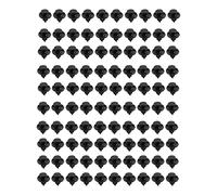 Phefop 200 Pièces Clips de Garniture de Pare-chocs, Attaches de Garde-boue en Plastique Imperméables, Clips de Pare-chocs Robustes pour Voiture, Installation Facile, Aucun Outil (Cent paquets)