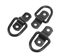 Phefop Ancrages D'arrimage à Anneaux en D, Sangles de Chargement Robustes de 2400 LB et 1/4 Pouces pour Remorque, Camion, Lit, Bateau, Moto, Pick-up