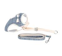 Phefop Arbre à Courroie Réglable du Câble de Chat Permanent: Confort et Preuve de sécurité pour Les Chats avec des Promenades Quotidiennes élégantes (Taille Moyenne (adaptée à 6-12 Catties))