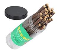 Phefop Bâtonnets à Mâcher en Bois de Pommier pour Hamsters, Lapins, Cochons d'Inde, Chinchillas et Autres Petits Animaux. Jouet à Mâcher Bio pour Le Développement des molaires.