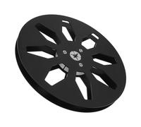 Phefop Bobine de Ruban Vide, Bobine Réceptrice en Alliage d'aluminium 1/4 7 Pouces 8 (Black)