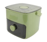 Phefop Boîte à Glaçons, Grand Bac de Rangement, Bouton de Libération Facile, Matériau PP de qualité Alimentaire, Poignées en Silicone avec Couvercle de la Poussière pour le Whisky, les (GREEN)