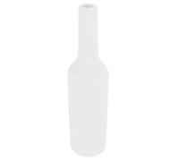 Phefop Bouteille de Pratique de Barman, Bouteille de Formation de Performance de Barman Incassable en Silicone, Parfaite pour Apprendre dans n'importe Quel Environnement ou Emplacement (WHITE)