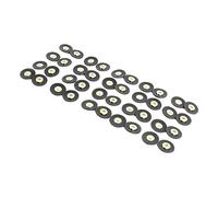 Phefop Bouton-pression Magnétique en Cuir, Fermoir à Bouton Magnétique d'installation Facile pour Sacs à Main, 20 Ensembles pour l'artisanat de Bricolage, les Sacs et les Vestes (BLACK)