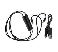 Phefop Câble Adaptateur sans Fil Bluetooth 5.0 Rechargeable avec Micro pour IE400 Pro