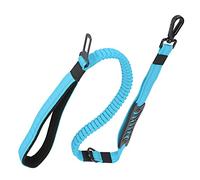 Phefop Ceinture de sécurité pour Chien 2 Pièces, Harnais Réglable en Nylon pour Animaux de Compagnie avec Tampon élastique, Ceintures de sécurité élastiques pour Chien pour Voitures, Longueur 105 Cm