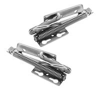 Phefop Charnière de Porte d'armoire à 80 Degrés, Charnières à Ressort Hydraulique en Acier Inoxydable pour Canapé-lit et Placard de Cuisine, Idéale pour les Meubles de Maison