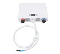 Phefop Chauffe-eau instantané, Chauffe-eau électrique sans Réservoir 220 V 5 500 W avec Affichage Numérique de Calibre G1/2 pour la Cuisine Domestique, la Salle de Bain, les Toilettes