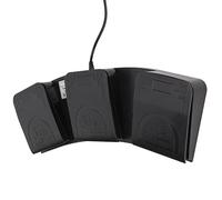 Phefop Clavier Programmable MIDI à Triple Pédale avec Large Disposition pour Plus de Confort, adapté à la Transcription, Pédale de Jeu pour //OS