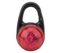 Phefop Collier LED pour Chien de Compagnie, Pendentif Collier Lumineux Résistant à l'eau avec Clip, 2 Modes Clignotants pour la sécurité Nocturne, Lumière Lumineuse Légère pour Chats et (Rouge)