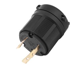 Phefop Connecteur de Verrouillage Résistant aux Produits Chimiques L5 30 30 A 125 V, Installation Rapide, 3 Pôles, 3 Fils pour Sortie de Générateur, Camping-car, Utilisation électrique à Quai