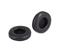 Phefop Coussinets d'oreiller de Remplacement en Cuir PU, Mousse à Mémoire de Forme, Style Donut, pour Casques Compatibles avec SJ3 SJ33 SJ5 SJ55 ES7 ESW9 ESW10 JVC S500 72-75mm