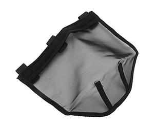 Phefop Couvre-Nez de Cheval, Masque Anti-Mouches Teslin Respirant pour Nez de Cheval, Protection de Muselière à Couverture Complète pour Usage équestre (M)