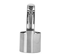 Phefop Cuillère à Crème Glacée avec Gâchette, Cuillère à Glace Cylindrique en Acier Inoxydable S304, Libération à Ressort, Bord Poli, Poignée Ergonomique pour les Boulangers à Domicile et le Service