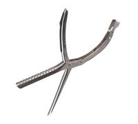 Phefop Dissolvant de Membrane Nervurée, Outil en Acier Inoxydable pour Une Préparation de Barbecue sans Effort, Conception Ergonomique pour Les Amateurs de Cuisine et de Grillades