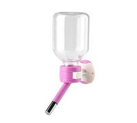 Phefop Distributeur d'eau Suspendu pour Animaux de Compagnie, Buse en Acier Inoxydable, Bouteille d'eau sans Gouttes pour Chiens, 150 ML et 250 ML pour Chiens, Chats et Lapins (150)