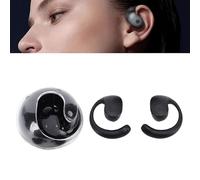 Phefop Écouteurs de Traduction de Langues, Bluetooth sans Fil, 80 Langues, Interprétation en Temps Réel, 4 Modes, 0,5 S, Faible Latence, Son Stéréo HiFi, pour Voyage, Réunion d'affaires (Black)