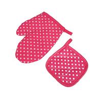 Phefop Ensemble de Pâtisserie pour Enfants, Tablier en Tissu et Toque de Chef, Jouets de Cuisine éducatifs pour Un Jeu Imaginatif pour Garçons et Filles à Partir de 3 Ans (Points Ronds)