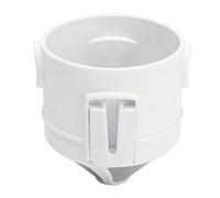 Phefop Filtre à café en Acier Inoxydable, Tasse de Filtre à café Réutilisable de 3 à 4,3 Pouces Pliable pour Verser sur le Goutteur de Cappuccino avec Fine Double Couche pour