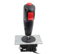 Phefop Flight Simulator Joystick, Contrôleur de Déclenchement avec Bouton Arrière Supérieur Supplémentaire, Mouvement à 8 Voies pour les Jeux, Rétroaction Authentique des Vibrations