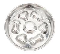 Phefop Gamelle pour Chien à Alimentation Lente, en Acier Inoxydable, Design Amusant pour Les Chiens de Taille Moyenne et Petite, Empêche Une Alimentation Rapide, Idéale pour Les Chiens jusqu'à 2