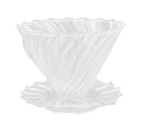 Phefop Goutteur de café, Cafetière en Verre Faite à la Main avec Poignée pour Préparer du café Chaud et Froid, Taille 8x10cm pour un Usage Domestique