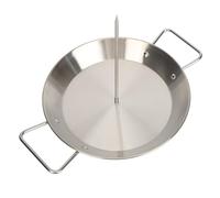 Phefop Griller de Brochette Verticale, en Acier Inoxydable épaississables épaississables Brochette de Brochette à Brochette Multi-fonctionnale Grill pour Steak, Poulets Entiers, Poisson (Silver)